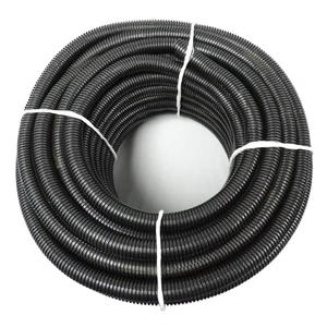 (1 1/2" Dia. x 100 ft, Black) ® Flexible Polyethylene Corrugated (PE) Split Tubing (Wire Loom) (1 1/2" Dia. x 100 ft, Black) ® Flexible Polyethylene Corrugated (PE) Split Tubing (Wire Loom)