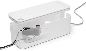CableBox Cable and Cord Management System - (White) - Pack of 2 CableBox Cable and Cord Management System - (White) - Pack of 2