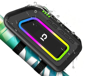 SHIDU Portable Bluetooth Bike Speaker, 80W Bicycle Speaker, IP67 Waterproof | Plays to 120dB, Outdoor Speaker with Deep Bass, BT5.3, 4800mAh Battery, RGB Lights, Support TF Card/USB/AUX,TWS SHIDU Portable Bluetooth Bike Speaker, 80W Bicycle Speaker, IP67 Waterproof | Plays to 120dB, Outdoor Speaker with Deep Bass, BT5.3, 4800mAh Battery, RGB Lights, Support TF Card/USB/AUX,TWS
