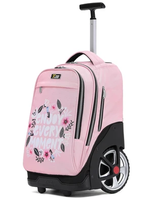 19 Inch Rolling Backpack for School Stair-Climbing Big Wheel Teen Boys Girls Carry-on Suitcase Large Organizer Compartment 15.6 Laptop Sleeve Adjustable Handle Roller Travel Bag College 19 Inch Rolling Backpack for School Stair-Climbing Big Wheel Teen Boys Girls Carry-on Suitcase Large Organizer Compartment 15.6 Laptop Sleeve Adjustable Handle Roller Travel Bag College