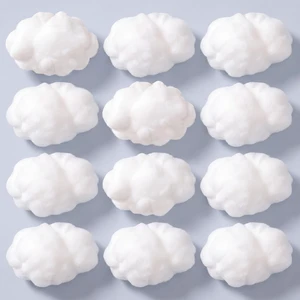 24 Pcs White Artificial Cloud Props, Large Artificial Cloud Props, DIY Imitation Fake Cloud Ceiling Hanging, Classroom Stage Wedding Party, Blue Sky Nursery Room Decor 24 Pcs White Artificial Cloud Props, Large Artificial Cloud Props, DIY Imitation Fake Cloud Ceiling Hanging, Classroom Stage Wedding Party, Blue Sky Nursery Room Decor