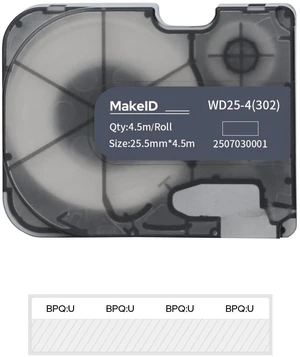 P31S&P31 Self-Laminating Wire Wrap for Electrical&Datacom Cable, Integrated PE Labels with Ribbon Cartridge for P31S&P31 Industrial Label Maker, 1" W, 14.76ft L/Roll P31S&P31 Self-Laminating Wire Wrap for Electrical&Datacom Cable, Integrated PE Labels with Ribbon Cartridge for P31S&P31 Industrial Label Maker, 1" W, 14.76ft L/Roll
