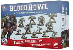 Blood Bowl: Black Orc Team (The Thunder Valley Greenskins) Blood Bowl: Black Orc Team (The Thunder Valley Greenskins)