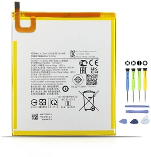 HQ-3565S HQ-3565N Tablet Battery for Samsung Galaxy Tab A7 Lite 8.7 2021 | SM-T220 SM-T225C SM-T225 SM-T225N 4980mAh 3.82V 19.02Wh with Tools HQ-3565S HQ-3565N Tablet Battery for Samsung Galaxy Tab A7 Lite 8.7 2021 | SM-T220 SM-T225C SM-T225 SM-T225N 4980mAh 3.82V 19.02Wh with Tools
