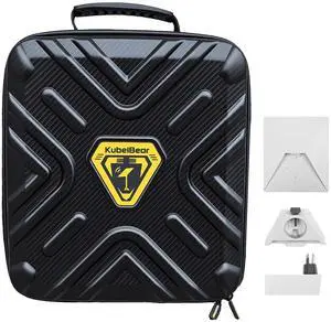Starlink Mini Carry Case - Protective Waterproof Storage Bag Pouch for SpaceX Starlink Mini Dish, Travel-Friendly Design with Handle, Perfect for RV, Van, Camping & Outdoor Use (Black PU) Starlink Mini Carry Case - Protective Waterproof Storage Bag Pouch for SpaceX Starlink Mini Dish, Travel-Friendly Design with Handle, Perfect for RV, Van, Camping & Outdoor Use (Black PU)