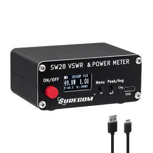 Surecom SW-28HF 1.5MHz-60MHz 120W Mini V.S.W.R. & Power Meter Surecom SW-28HF 1.5MHz-60MHz 120W Mini V.S.W.R. & Power Meter