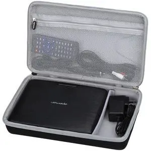 Case Compatible with POFOTO 9.5" / YOTON 9.5" / WONNIE 9.5" / PJGCWB 9.5" Portable DVD Player, Hard Storage Bag for Accessories (Case Only) Case Compatible with POFOTO 9.5" / YOTON 9.5" / WONNIE 9.5" / PJGCWB 9.5" Portable DVD Player, Hard Storage Bag for Accessories (Case Only)