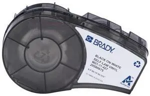 Authentic (M21-11-427) Pre-Sized Self Laminating Vinyl Wraps for Data/Telecomm, Lab, and Wire/Cable, Black on White Material - Designed for M210, M210-LAB, and M211 Printers, 0.75" H x 0.5" W Authentic (M21-11-427) Pre-Sized Self Laminating Vinyl Wraps for Data/Telecomm, Lab, and Wire/Cable, Black on White Material - Designed for M210, M210-LAB, and M211 Printers, 0.75" H x 0.5" W
