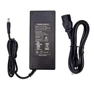Ultra PoE UL Listed 12V 8A Power Supply Adapter, 96W AC to DC Transformer | AC 100-240V to DC 12V 8A, 4ft DC Cord, 5.5 X 2.5mm Barrel Plug, For LED Strip Lights, CCTV Camera, 3D Scanner Ultra PoE UL Listed 12V 8A Power Supply Adapter, 96W AC to DC Transformer | AC 100-240V to DC 12V 8A, 4ft DC Cord, 5.5 X 2.5mm Barrel Plug, For LED Strip Lights, CCTV Camera, 3D Scanner
