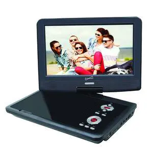 SC-259A 9-inch DVD Player LCD Swivel Display with TV Tuner, USB/SD Inputs, Rechargeable Battery, 270° Swivel, On-Screen Display, Jack, Auto Channel Programming, Stereo Speakers SC-259A 9-inch DVD Player LCD Swivel Display with TV Tuner, USB/SD Inputs, Rechargeable Battery, 270° Swivel, On-Screen Display, Jack, Auto Channel Programming, Stereo Speakers