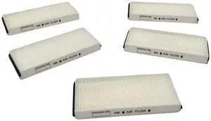 Ventilation Fan Air Filter - 5 Pack - Compatible with Panasonic Model Numbers FFV4300152S, FV10VEC1, FV10VE1 Ventilation Fan Air Filter - 5 Pack - Compatible with Panasonic Model Numbers FFV4300152S, FV10VEC1, FV10VE1
