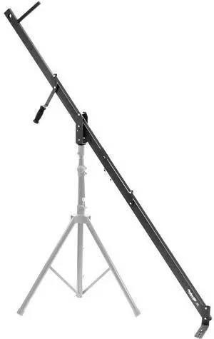 Orion DVC200 DSLR Video Camera Crane - Aircraft Aluminum Camera Jib - 8 ft Extendable Filmmaking Boom with L-Shaped Side Camera Mounting Bracket Orion DVC200 DSLR Video Camera Crane - Aircraft Aluminum Camera Jib - 8 ft Extendable Filmmaking Boom with L-Shaped Side Camera Mounting Bracket