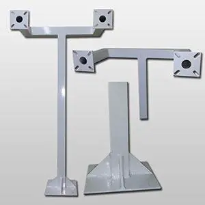 GooseNeck Keypad Stand Intercom Holder Gooseneck Stand Pad Mount Aluminum Keypad Double Key (Color White) 2" X 2" Heavy wall Aluminum 42" Double Side By Side Pad Mount GooseNeck Keypad Stand Intercom Holder Gooseneck Stand Pad Mount Aluminum Keypad Double Key (Color White) 2" X 2" Heavy wall Aluminum 42" Double Side By Side Pad Mount