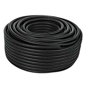 50 FT of 1-1/2 Inch Black Poly Vinyl Split Wire Loom Tubing Wire Conduit - Made in USA 50 FT of 1-1/2 Inch Black Poly Vinyl Split Wire Loom Tubing Wire Conduit - Made in USA