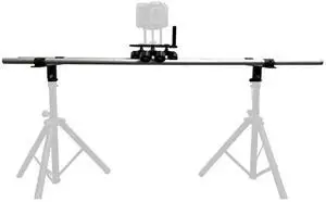 DEV 4 Dolly Modular Track Slider 3X 23 Rails, Frictionless Base Plate, 50lb Payload, Portable with Carry Bag DEV 4 Dolly Modular Track Slider 3X 23 Rails, Frictionless Base Plate, 50lb Payload, Portable with Carry Bag