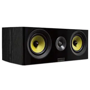 Signature HiFi 2-Way Center Channel Speaker for Enhanced Dialogue and Vocals in Home Theater Surround Sound Systems - Black Ash (HFC) Signature HiFi 2-Way Center Channel Speaker for Enhanced Dialogue and Vocals in Home Theater Surround Sound Systems - Black Ash (HFC)
