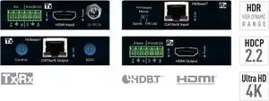 KD-X222PO 4K HDMI Over CAT5e/6 HDBaseT Extender Tx + Rx Kit, 10.2Gbps Bandwidth, Support for Standard 3D Stereoscopic Signal Formats, IR Emitter and Sensor Included KD-X222PO 4K HDMI Over CAT5e/6 HDBaseT Extender Tx + Rx Kit, 10.2Gbps Bandwidth, Support for Standard 3D Stereoscopic Signal Formats, IR Emitter and Sensor Included
