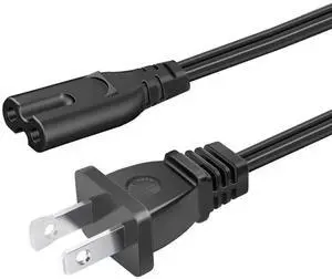 AC Power Cable 2 Prong Cord 8.2ft Replacement for HP Officejet Pro Printer | Replacement for HP Officejet Pro 9015, 9025, 8025, 8035, 6960, 7720, 6975, 8210, 6230, 8702, 8100, 477DW, 577DW Printer AC Power Cable 2 Prong Cord 8.2ft Replacement for HP Officejet Pro Printer | Replacement for HP Officejet Pro 9015, 9025, 8025, 8035, 6960, 7720, 6975, 8210, 6230, 8702, 8100, 477DW, 577DW Printer