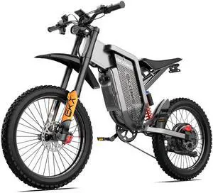 Readygo X21 Max High Power Electric Dirt Bike for Adults, 5000W Peak 60V 30Ah Long Range Ebike, 19" x 2 Fat Tire All-Terrain 7-Speed Off Road Electric Bicycle, Black Readygo X21 Max High Power Electric Dirt Bike for Adults, 5000W Peak 60V 30Ah Long Range Ebike, 19" x 2 Fat Tire All-Terrain 7-Speed Off Road Electric Bicycle, Black