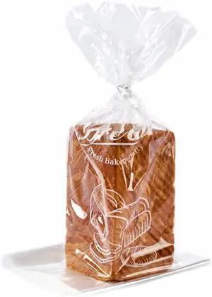 50 Pcs Bread Bags with Ties - 8x18 Inch with 4" Side Gusset Clear Plastic Bakery Bags for Homemade Sourdough, Artisan Loaves, Crusty Bread Storage 50 Pcs Bread Bags with Ties - 8x18 Inch with 4" Side Gusset Clear Plastic Bakery Bags for Homemade Sourdough, Artisan Loaves, Crusty Bread Storage