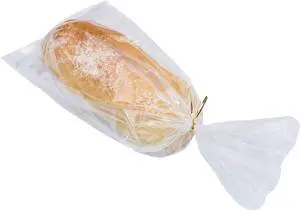 Wowfit 100 CT Medium 6x3x15 Bread Bags for Homemade Bread, Gold Twist Ties Wowfit 100 CT Medium 6x3x15 Bread Bags for Homemade Bread, Gold Twist Ties
