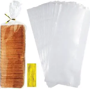 Bread Bag,Plastic Bread Bags for Homemade Bread,30pcs Bread Loaf Bags Bread Bag,Plastic Bread Bags for Homemade Bread,30pcs Bread Loaf Bags