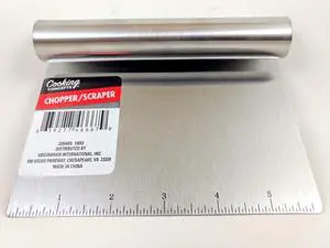 Stainless- Steel Chopper/Scraper 6 Inch Kitchen Helper Stainless- Steel Chopper/Scraper 6 Inch Kitchen Helper