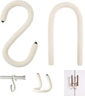 OULIGET Multifunctional Bendable Hanging Hooks,Flexible S Hook Hanger for Garage, Closet, Kitchen and Plants,Reusable Twist Wire Ties Soft Rod for Cupboard Lock and Phone Stand,2 Pieces OULIGET Multifunctional Bendable Hanging Hooks,Flexible S Hook Hanger for Garage, Closet, Kitchen and Plants,Reusable Twist Wire Ties Soft Rod for Cupboard Lock and Phone Stand,2 Pieces
