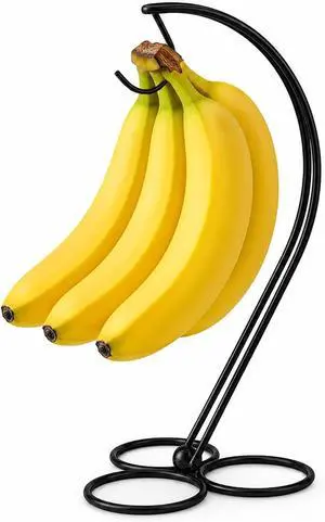 BNYD Banana Holder Stand, Metal Banana Hanger Hook for Kitchen Countertop BNYD Banana Holder Stand, Metal Banana Hanger Hook for Kitchen Countertop