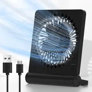 Desk Fan USB Powered with 3 Speeds Adjustable Strong Wind, Ultra Quiet Mini Personal Fan USB-C Corded Powered,220° Tilt Folding Plug In USB Fan(No Battery) Desk Fan USB Powered with 3 Speeds Adjustable Strong Wind, Ultra Quiet Mini Personal Fan USB-C Corded Powered,220° Tilt Folding Plug In USB Fan(No Battery)