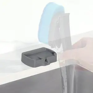 LANMU Dish Wand Holder Compatible with Scotch-Brite Dishwand, Silicone Dish Brush Holder with Drain Spout for Kitchen Sink Counter, Sponge Wand Organizer, Keep Upright from Leaking Soap LANMU Dish Wand Holder Compatible with Scotch-Brite Dishwand, Silicone Dish Brush Holder with Drain Spout for Kitchen Sink Counter, Sponge Wand Organizer, Keep Upright from Leaking Soap
