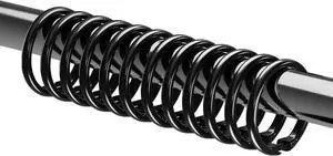 Kutesna 24PCS Shower Curtain Hooks,Black Shower Curtain Rings Kutesna 24PCS Shower Curtain Hooks,Black Shower Curtain Rings