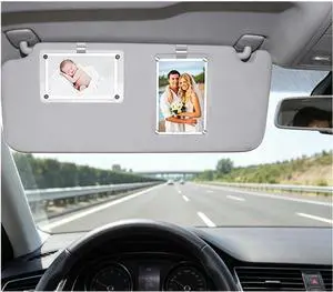 2 Pack Car Picture Holder, Magnetic Sun Visor Clip, Personalized Photo Accessory, Car Visor Clip Photo,Personalized Picture Fram 2 Pack Car Picture Holder, Magnetic Sun Visor Clip, Personalized Photo Accessory, Car Visor Clip Photo,Personalized Picture Fram