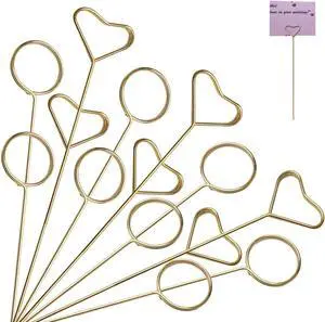 40Pcs Floral Pick Card Holder Gift Card Tree Holder (Round&Heart) 40Pcs Floral Pick Card Holder Gift Card Tree Holder (Round&Heart)