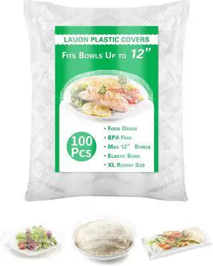 Plastic Bowl Covers for Sourdough Bread Proofing Large Disposable Elastic Food Wraps Fits 12-inch Bowls, Shower Caps for Banneton Bread Proofing Basket Plastic Food Wrap Can Covers 100 Pcs Plastic Bowl Covers for Sourdough Bread Proofing Large Disposable Elastic Food Wraps Fits 12-inch Bowls, Shower Caps for Banneton Bread Proofing Basket Plastic Food Wrap Can Covers 100 Pcs