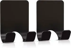 VIS'V Shower Wall Adhesive Razor Holder for His and Hers, Black, 2 Pcs VIS'V Shower Wall Adhesive Razor Holder for His and Hers, Black, 2 Pcs