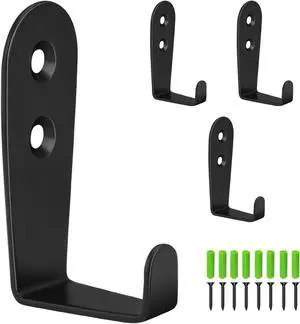 CGBE 4 Pack Coat Hooks for Wall, Stainless Steel Heavy Duty Outdoor Hooks CGBE 4 Pack Coat Hooks for Wall, Stainless Steel Heavy Duty Outdoor Hooks