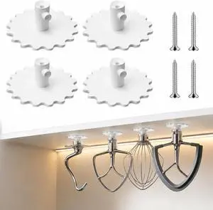 4 Pack Stand Mixer Attachment Holders for Kitchenaid Mixer Accessories 4 Pack Stand Mixer Attachment Holders for Kitchenaid Mixer Accessories