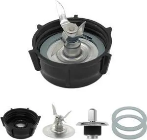 for Oster Blender Replacement Parts Blender Ice Crusher Blade with Jar Base Cap Coupling Stud Slinger Pin and 2 Rubber O Ring Sealing Ring Gasket for Oster Blender Replacement Parts Blender Ice Crusher Blade with Jar Base Cap Coupling Stud Slinger Pin and 2 Rubber O Ring Sealing Ring Gasket