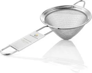 Homestia 304 Stainless Steel Fine Mesh Strainer, Sieve Sifter For Tea, Food Homestia 304 Stainless Steel Fine Mesh Strainer, Sieve Sifter For Tea, Food