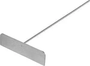 Stainless Steel T Shape Batter Spreaders, T Shape Crepe Maker Practical Tool for Crepe Maker or Home Cooking, Pancake Metal T Shaped Tool, Silver, Handle 9.8 Inches,1 Piece Stainless Steel T Shape Batter Spreaders, T Shape Crepe Maker Practical Tool for Crepe Maker or Home Cooking, Pancake Metal T Shaped Tool, Silver, Handle 9.8 Inches,1 Piece