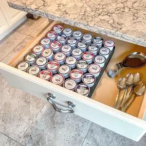 Polar Whale Coffee Pod Storage Organizer Slim Tray Drawer Insert for Kitchen Home Office Waterproof Washable 12.5 X 12.5 Inches Holds 36 Compatible with Keurig K-Cup Made In The USA Polar Whale Coffee Pod Storage Organizer Slim Tray Drawer Insert for Kitchen Home Office Waterproof Washable 12.5 X 12.5 Inches Holds 36 Compatible with Keurig K-Cup Made In The USA