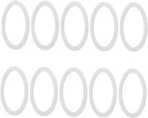 Silicone Gasket Replacement Rings 10 Pcs Sealing Rings for Coffee Pot Bottle Container Kitchen Supplies 2.55 X 2.55 X 0.15 in Easy Install Silicone Gasket Replacement Rings 10 Pcs Sealing Rings for Coffee Pot Bottle Container Kitchen Supplies 2.55 X 2.55 X 0.15 in Easy Install