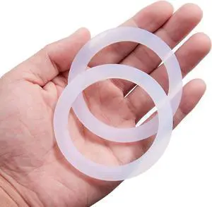 8 Pcs 6 Cups Replacement Food Grade Silicone Gasket, For Bialetti Moka Pots 8 Pcs 6 Cups Replacement Food Grade Silicone Gasket, For Bialetti Moka Pots