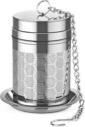 Tea Infusers for Loose Tea (1 Pack), 18/8 Stainless Steel Tea Strainer, Extra Fine Mesh Tea Diffuser for Brewing Tea, Spices & Seasoning Tea Infusers for Loose Tea (1 Pack), 18/8 Stainless Steel Tea Strainer, Extra Fine Mesh Tea Diffuser for Brewing Tea, Spices & Seasoning