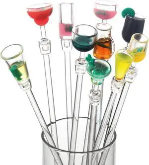 Swizzle Sticks Colorful Clear Beverage Stirrers 9.05" Drink Stirrer Cocktail Stirrer Clear Shafts Cocktail Drink Stirrers for Bars Cafes Restaurants Home Use 10 Pieces Swizzle Sticks Colorful Clear Beverage Stirrers 9.05" Drink Stirrer Cocktail Stirrer Clear Shafts Cocktail Drink Stirrers for Bars Cafes Restaurants Home Use 10 Pieces