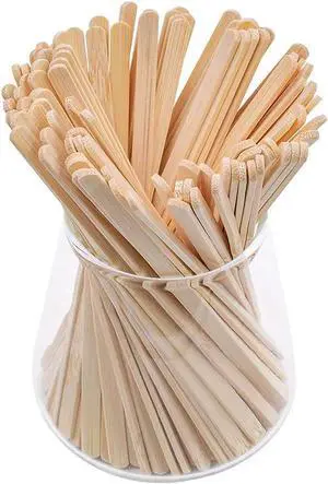 JoyRay Pack 100 5.5-Inch Bamboo Coffee Stirrers, Disposable Beverage Stirrers Sticks Eco Friendly Biodegradable Stir Sticks for Tea,Hot or Cold Beverages.(Glass not Included) JoyRay Pack 100 5.5-Inch Bamboo Coffee Stirrers, Disposable Beverage Stirrers Sticks Eco Friendly Biodegradable Stir Sticks for Tea,Hot or Cold Beverages.(Glass not Included)
