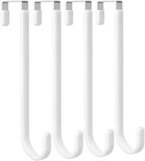 Over the Door Hooks, Anti-Scratch Over the Door Hanger for Towels, Robes, Jackets and Keys, Heavy-Duty Storage Solution for Bathrooms, Bedrooms, Kitchens, Laundry Rooms, and Closets. Over the Door Hooks, Anti-Scratch Over the Door Hanger for Towels, Robes, Jackets and Keys, Heavy-Duty Storage Solution for Bathrooms, Bedrooms, Kitchens, Laundry Rooms, and Closets.