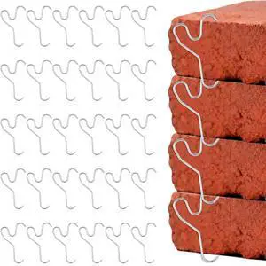 30 Pcs Stainless Steel Brick Hook Clips, Adjustable Brick Hangers No Drill Heavy Duty Wall Clips Clamp for Outdoor Indoors Garland Hanging Wreaths Lights & Decorations 30 Pcs Stainless Steel Brick Hook Clips, Adjustable Brick Hangers No Drill Heavy Duty Wall Clips Clamp for Outdoor Indoors Garland Hanging Wreaths Lights & Decorations
