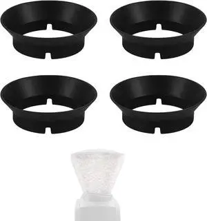 4pcs Gasket Replacement for Baratza Encore and Virtuoso Coffee Grinders, Silicone Seal Ring Accessory Parts for Electric Conical Burr Grinder (Black) 4pcs Gasket Replacement for Baratza Encore and Virtuoso Coffee Grinders, Silicone Seal Ring Accessory Parts for Electric Conical Burr Grinder (Black)